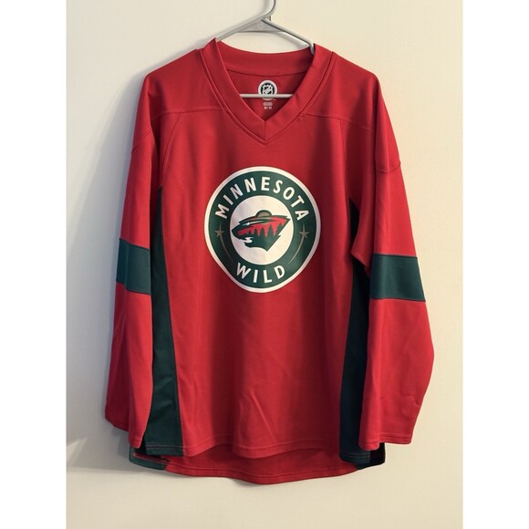 MEN'S MINNESOTA WILD 2011/2012 NHL ICE HOCKEY SHIRT JERSEY SIZE‎ M - Picture 1 of 8